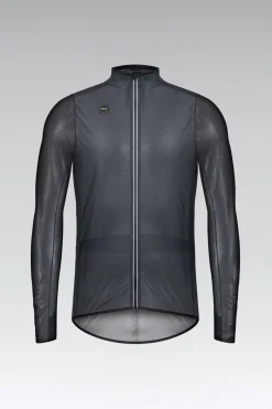 Vestes<GOBIK VESTE IMPERMÉABLE LÉGÈRE PLUVIA UNISEX TRUE BLACK TrueBlack