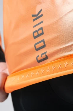 Ebike | Gravel<GOBIK VESTE IMPERMÉABLE LÉGÈRE PLUVIA 2.0 UNISEX BLAZING ORANGE BlazingOrange