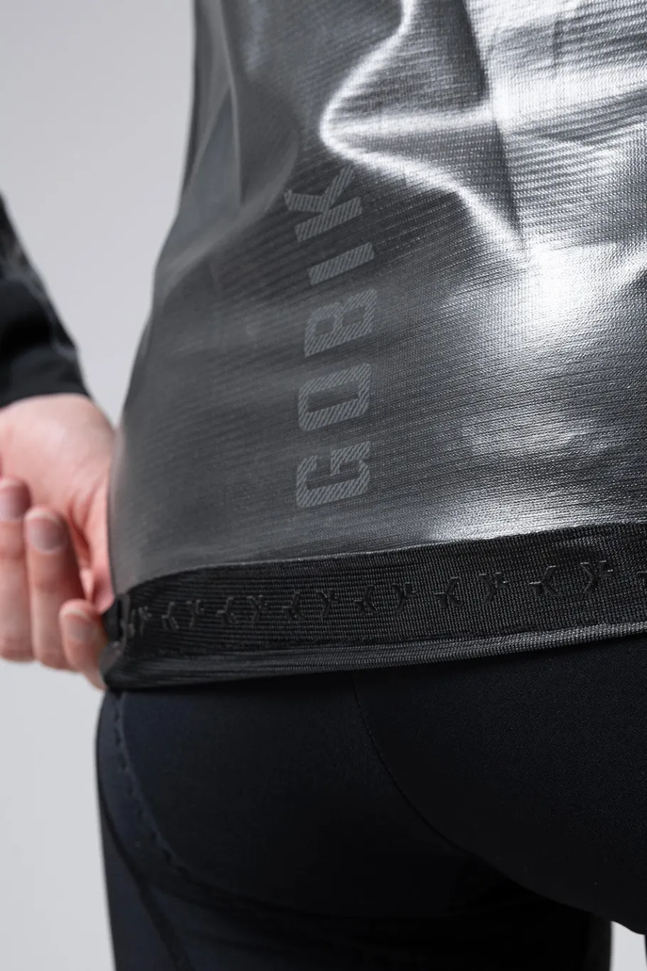 Ebike | Gravel<GOBIK VESTE IMPERMÉABLE LÉGÈRE PLUVIA 2.0 UNISEX TRUE BLACK TrueBlack