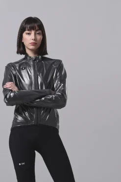 Ebike | Gravel<GOBIK VESTE IMPERMÉABLE LÉGÈRE PLUVIA 2.0 UNISEX TRUE BLACK TrueBlack