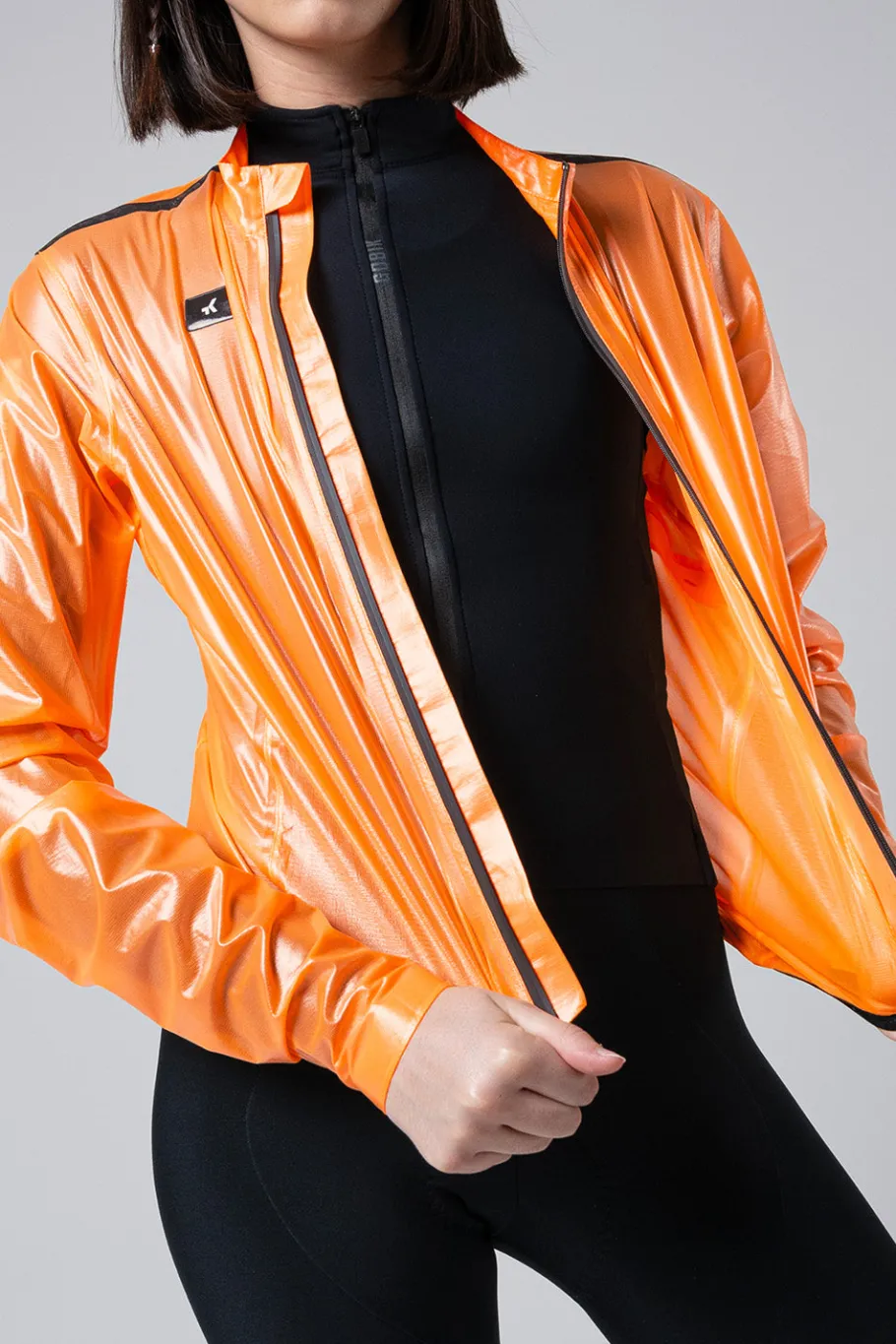 Ebike | Gravel<GOBIK VESTE IMPERMÉABLE LÉGÈRE PLUVIA 2.0 UNISEX BLAZING ORANGE BlazingOrange
