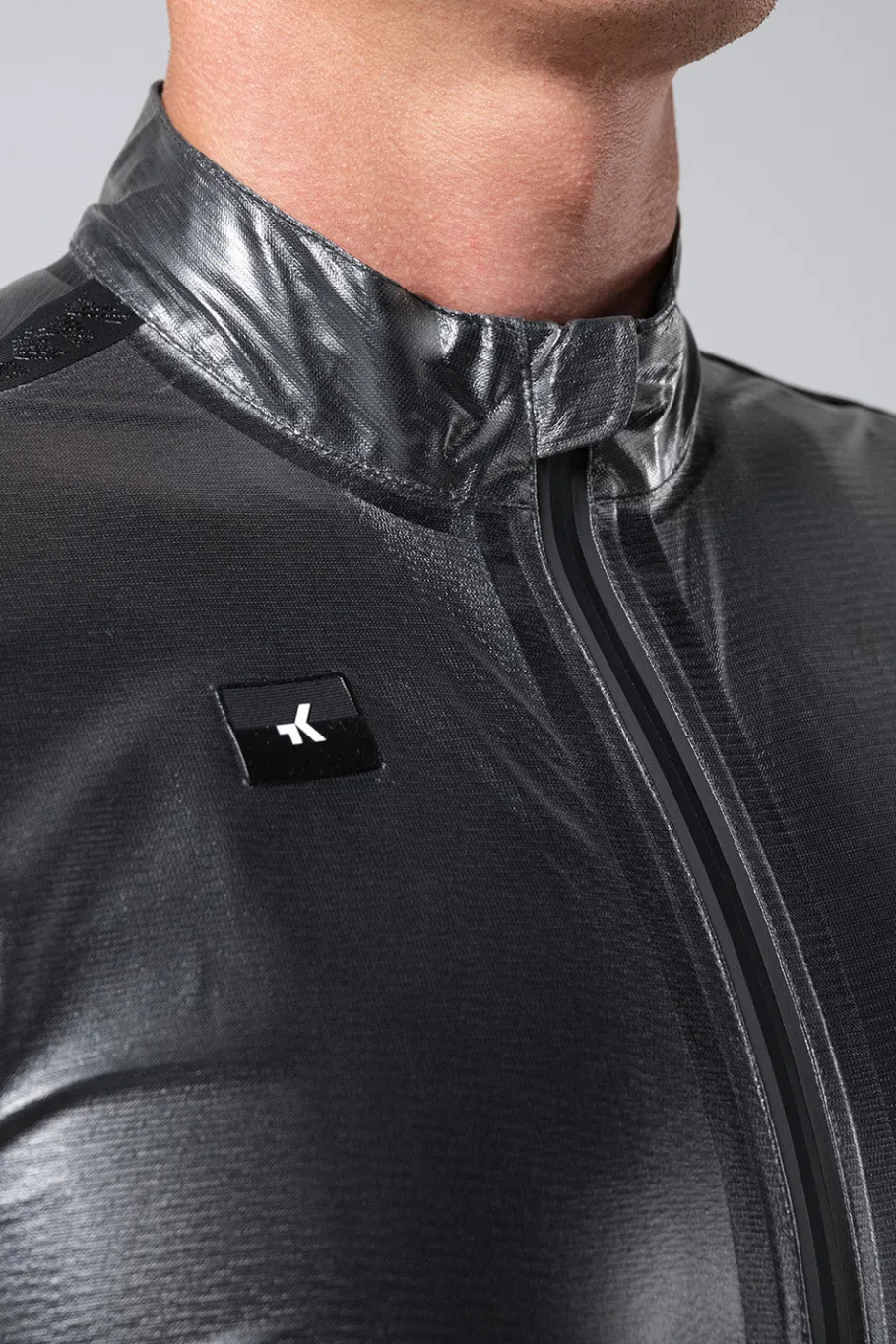 Ebike | Gravel<GOBIK VESTE IMPERMÉABLE LÉGÈRE PLUVIA 2.0 UNISEX TRUE BLACK TrueBlack