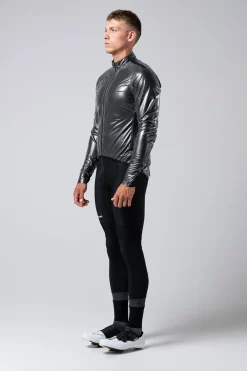 Ebike | Gravel<GOBIK VESTE IMPERMÉABLE LÉGÈRE PLUVIA 2.0 UNISEX TRUE BLACK TrueBlack