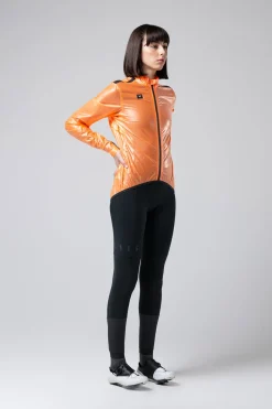 Ebike | Gravel<GOBIK VESTE IMPERMÉABLE LÉGÈRE PLUVIA 2.0 UNISEX BLAZING ORANGE BlazingOrange