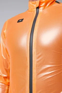 Ebike | Gravel<GOBIK VESTE IMPERMÉABLE LÉGÈRE PLUVIA 2.0 UNISEX BLAZING ORANGE BlazingOrange