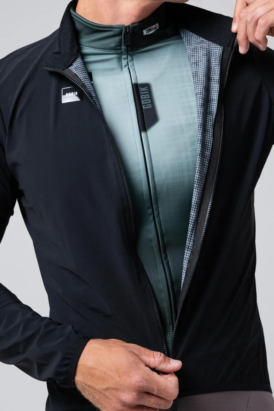 Ebike | Gravel<GOBIK VESTE IMPERMÉABLE SELKIE UNISEX INK BLACK InkBlack
