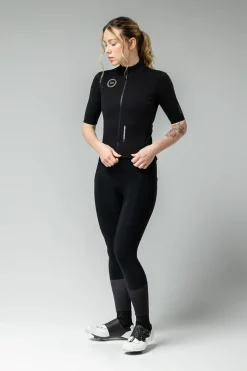 Vestes<GOBIK VESTE MANCHE COURTE ENVY FEMME JET BLACK JetBlack