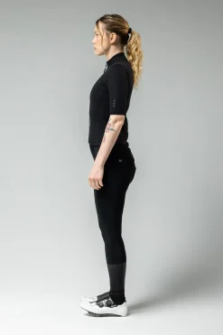 Vestes<GOBIK VESTE MANCHE COURTE ENVY FEMME JET BLACK JetBlack