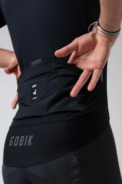 Vtt | Gravel<GOBIK VESTE MANCHES COURTES ENVY 2.0 HOMME JET BLACK