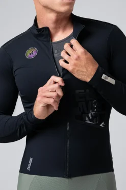 Ebike | Vtt<GOBIK VESTE MANCHES LONGUES ELEMENT HOMME INK BLACK